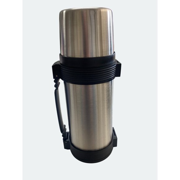 Marlboro Country Store Stainless Steel Vacuum Bottle 1.1 Quart With Insulated Ca - Picture 3 of 7